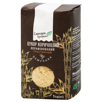 Sarkara Produkt Unrefined Brown Cane Sugar 1kg - buy, prices for Za Raz - photo 1