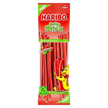 Стики желейные Haribo Balla Stixx Erdbeere 200г - купить, цены на Auchan - фото 1