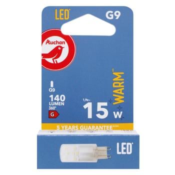 Лампочка Ашан LED G9 15W - купить, цены на Auchan - фото 2