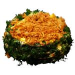 Печеночный бенто-тортик