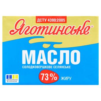 Масло Яготинське Селянське солодковершкове 73% 180г - купити, ціни на ЕКО Маркет - фото 3