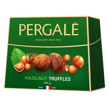 Цукерки Pergale Truffles Hazelnut 200г - купити, ціни на КОСМОС - фото 1