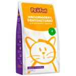 Pet Fun бентонітовий наповнювач для котячого туалету 5 л - без аромату