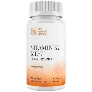 Vitamin k My nutri week 120pcs Ukraine - buy, prices for Biotus - photo 1