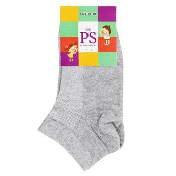 Шкарпетки дитячі PremierSocks короткі Економ сітка в асортименті р.18-20 - купити, ціни на NOVUS - фото 2