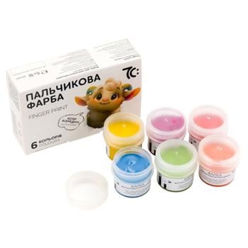 Gamma Finger Paints 6 colors 16ml - buy, prices for - photo 2