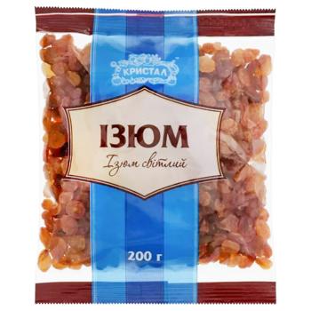 Сухофрукты изюм Кристал 200г - купить, цены на Идеал - фото 1