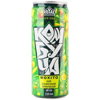 Комбуча Royal Fruit Мохито 0,33л