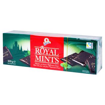 Конфеты шоколадные Halloren Royal Mints с мятно-кремовой начинкой 300г - купить, цены на Восторг - фото 1