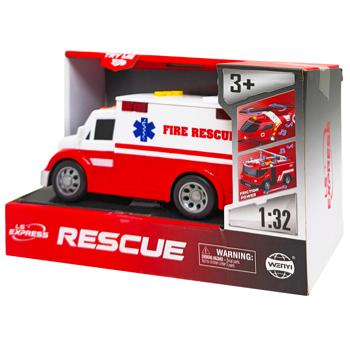 Машина Пожарная охрана WY1109A - купить, цены на КОСМОС - фото 2