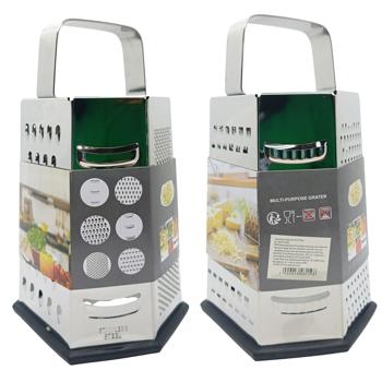 Тертка шестистороння 14,5*12*23см - купити, ціни на Таврія В - фото 1