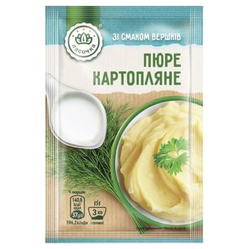 Lasochka Cream Flavored Mashed Potatoes 37g