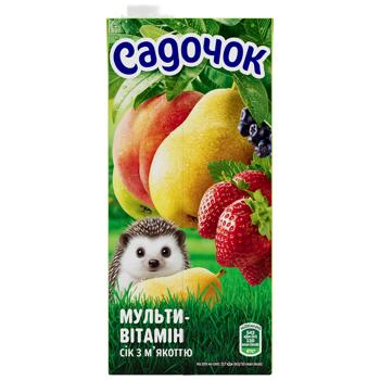 Sadochok Multivitamin Juice with Pulp 0.95l - buy, prices for Chudo Market - photo 5