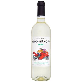 Como Una Moto Airen White Semi-Sweet Wine 11% 0.75l