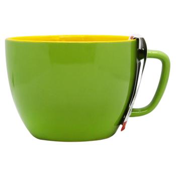 Екстравеликий кухоль Tescoma Crema Shine зелений