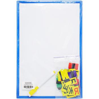 Irbis Magnetic Board with Marker and Ukrainian Letters 308*207mm - buy, prices for Auchan - photo 1