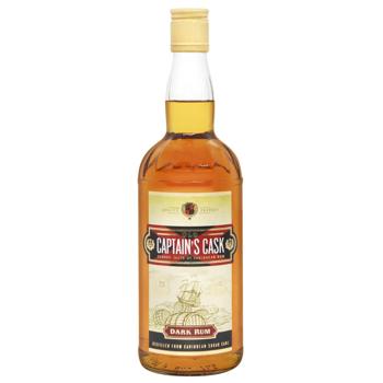 Ром Old Capitain's Cask Dark 37,5% 0,7л - купить, цены на NOVUS - фото 1