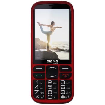 Мобільний телефон Sigma mobile Comfort 50 Optima Red - купить, цены на Auchan - фото 1