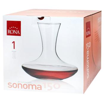 Rona Sonoma Decanter 1.5l - buy, prices for NOVUS - photo 2