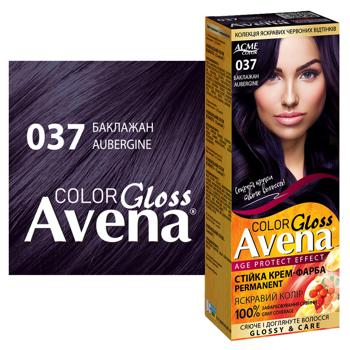 Фарба для волосся Avena Gloss Баклажан 037 - купити, ціни на - фото 3