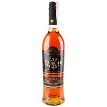 Напиток коньячный Old Georgian Legend Шоколад 36% 0,5л