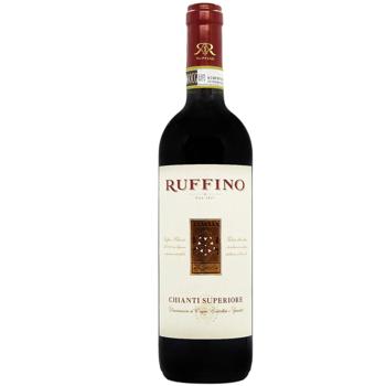 Вино Ruffino Chianti Superiore червоне сухе 13% 0,75л - купити, ціни на МегаМаркет - фото 1