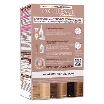 L'Oreal Paris Excellence Hair Cream Dye Universal Very Light Blond 9U 192ml - buy, prices for Tavria V - photo 2