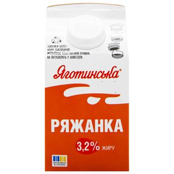 Ряженка Яготинская 3,2% 450г - купить, цены на КОСМОС - фото 3