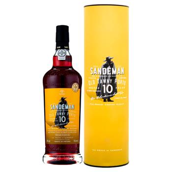 Вино Sandeman 10 лет 20% 0.75л - купить, цены на МегаМаркет - фото 1