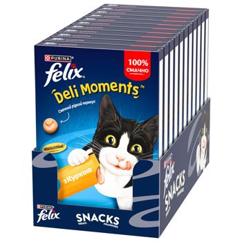 Felix Deli Moments Additional Feed with Chicken for Adult and Senior Cats 40g - buy, prices for MasterZoo - photo 3