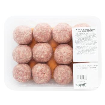 Myasnyy Somelye Meatballs with Cheddar Cheese - buy, prices for - photo 1