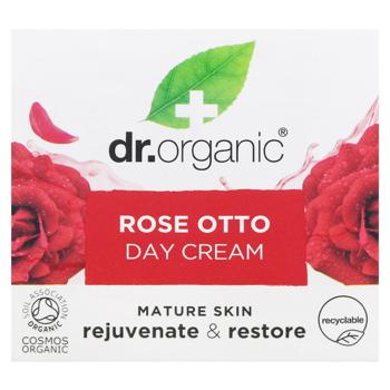 Dr.Organic Rejuvenate and Restore Rose Otto Day Face Cream 50ml - buy, prices for NOVUS - photo 2