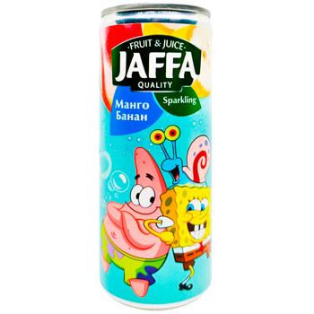 Напиток соковый газированный Jaffa Sparkling Манго и банан 250мл - купить, цены на NOVUS - фото 1