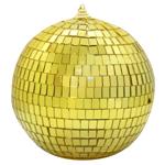 Шар елочный Koopman зеркальный 15см золотистый