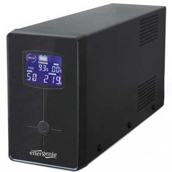 Джерело безперебійного живлення Energenie чорний 850 VA LCD USB EG-UPS-032