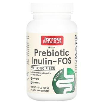 Інулін ФОС, Inulin FOS, Jarrow Formulas, 180 г