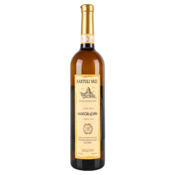 Kartuli Vazi Alazan Valley Semi-Sweet White Wine 10.5% 0.75l - buy, prices for - photo 3