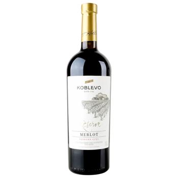 Koblevo Reserve Merlot Red Dry Wine 11-14% 0.75l - buy, prices for Epicentr FOOD - photo 1