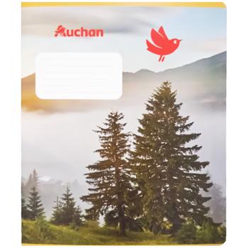 Auchan Checkered Notebook 36 Sheets - buy, prices for Auchan - photo 3