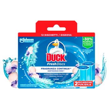 Duck Marine Fresh Toilet Bowl Cleanliness Discs 2pcs - buy, prices for NOVUS - photo 2