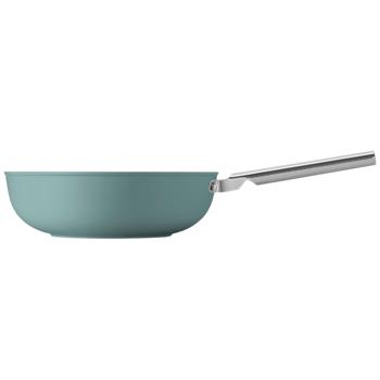 Сковорода-wok Smeg 50x матовая 30см изумрудно-зеленый - купить, цены на - фото 2