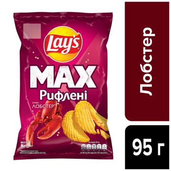 Чипси Lay's рифлені зі смаком лобстеру 95г - купити, ціни на Grono - фото 2