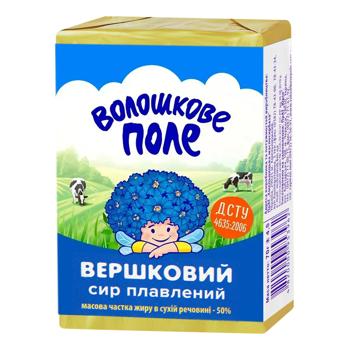 Voloshkove Pole Cream Processed Cheese 50% 70g - buy, prices for Ideal - photo 1