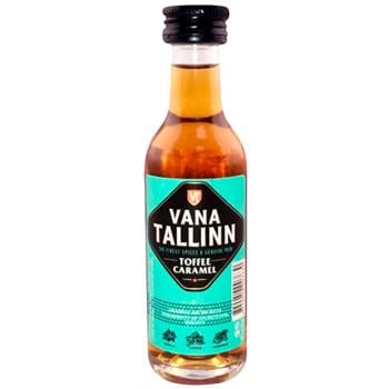 Vana Tallinn Toffee Caramel Liqueur 35% 50ml - buy, prices for Supermarket "Kharkiv" - photo 1