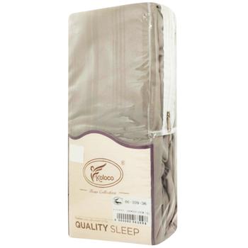 Koloco Striped Satin Sheet with Elastic Band 160x200+25/25cm in Assortment - buy, prices for - photo 3