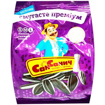 Насіння соняшника Сан Санич Преміум смугасте солоне 95г