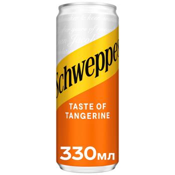Schweppes Tangerine Sparkling Drink 0.33l - buy, prices for Torba - photo 1