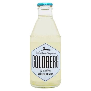 Goldberg Bitter Lemon Tonic Carbonated Drink 200ml - buy, prices for Auchan - photo 1