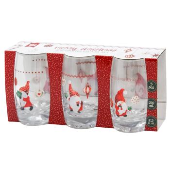 Koopman Set of Glasses 250ml 3pcs