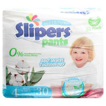 Підгузки-трусики Slipers EP-204 4 Maxi 7-18кг 30шт - купити, ціни на - фото 6